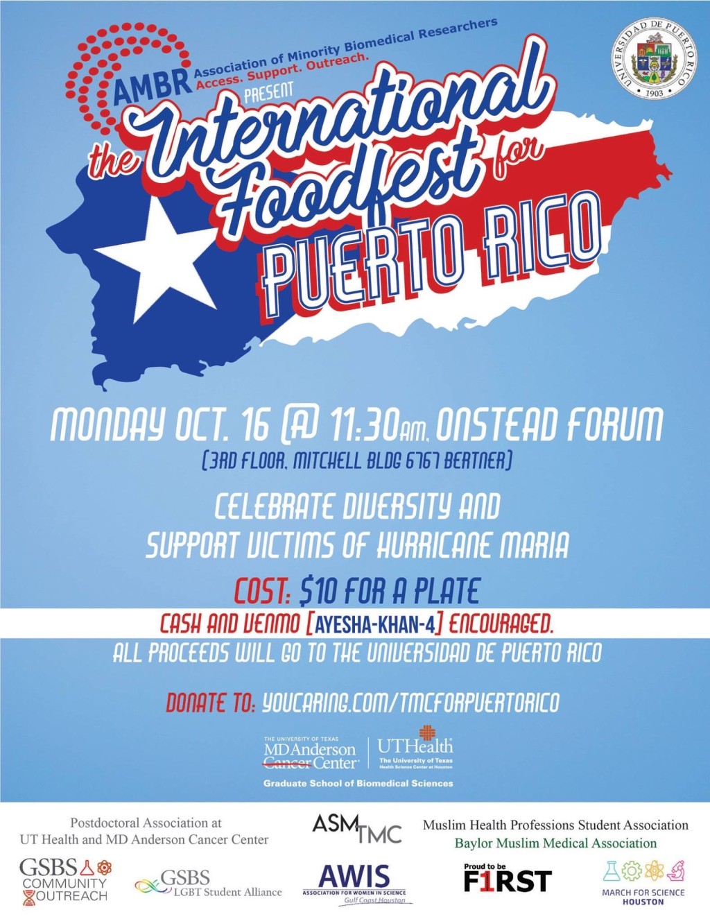 International Foodfest for Puerto Rico